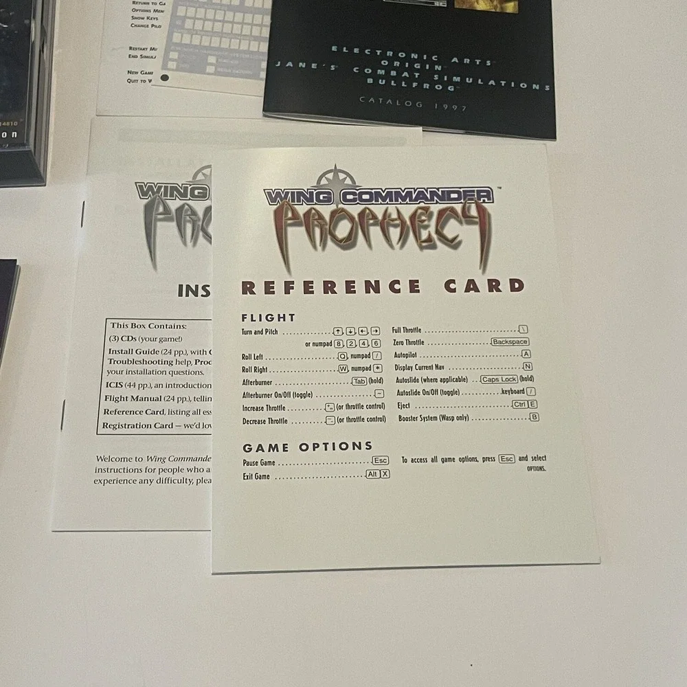 Wing Commander Prophecy  - Origin Museum - Big Box PC
